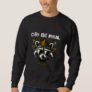 Feral Girl Summer Funny Meme Niedlich aber Feral R Sweatshirt
