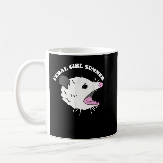 FERAL GIRL SUMMER OPOSSUM  KAFFEETASSE (Links)