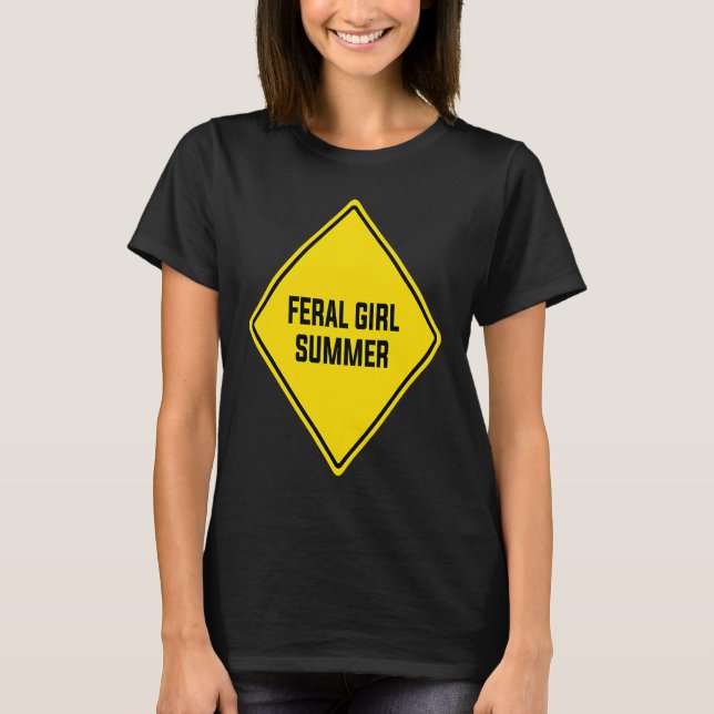 feral girl summer T-Shirt (Vorderseite)