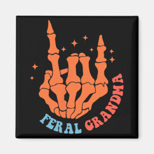 Feral Oma Funny Oma Mütter Day Magnet