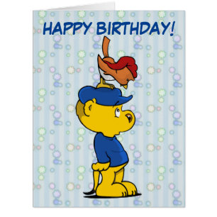 Ferald and Birzy Birthday Card