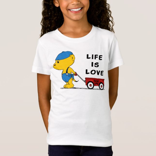 Ferald Baby | Leben ist Liebe T-Shirt (Vorderseite)