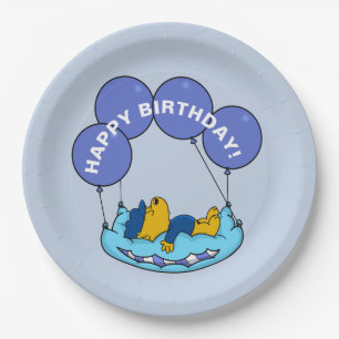 Ferald Birthday Balloon Pappteller