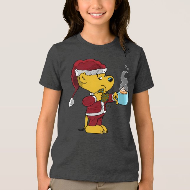Ferald Christmas Holiday Tri-Blend Shirt (Vorderseite)
