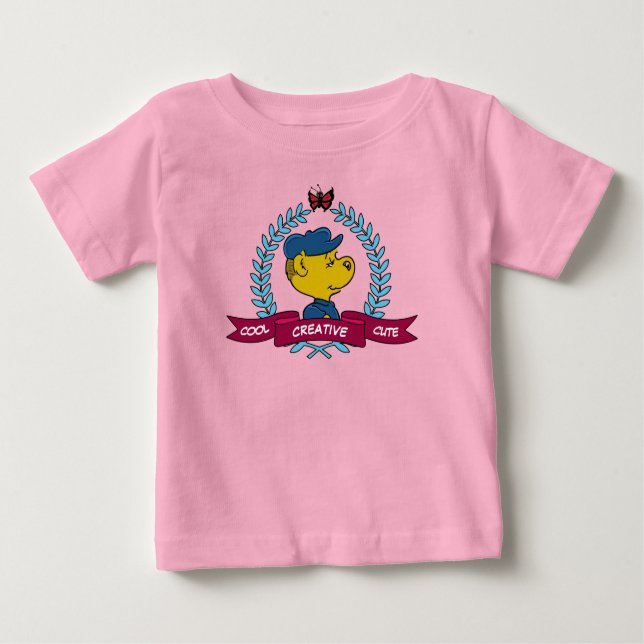 Ferald | Cool kreativ Niedlich Baby T-shirt (Vorderseite)