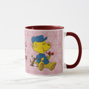 Ferald Eating Rose Tasse