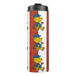 Ferald Eating Rose Thermosbecher