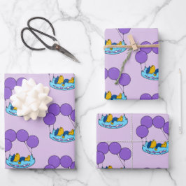 Ferald | Kissenballons Geschenkpapier Set