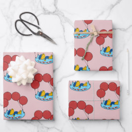 Ferald | Kissenballons Geschenkpapier Set