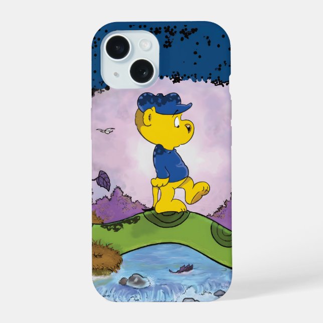 Ferald Picture Book iPhone 15 Hülle (Rückseite)