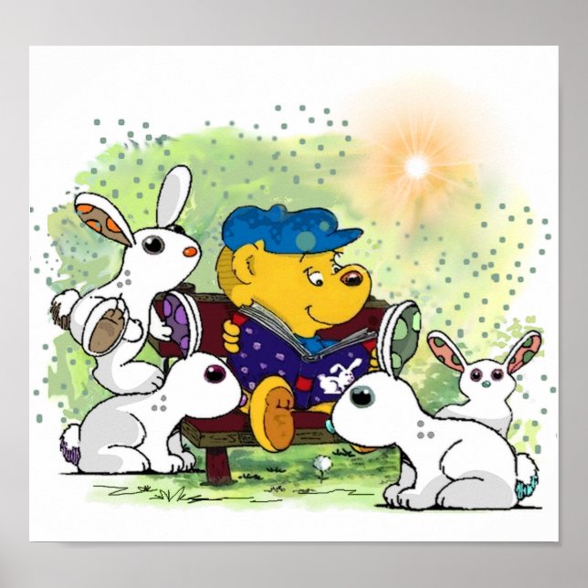 Ferald Reading zu Bunniez Poster (Vorne)