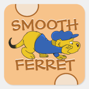 Ferald   Sticker pour Carré furet lisse