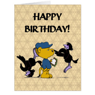 Ferald & The Pesky Crows Carte d'anniversaire