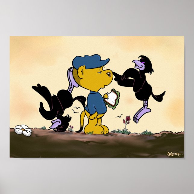 Ferald & The Pesky Crows Poster (Vorne)