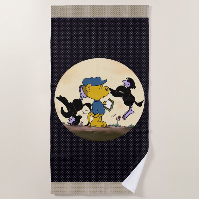 Ferald & The Pesky Crows Strandtuch (Vorderseite)