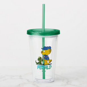 Ferald und die Baby Lizard Acrylic Tumbler Acryltrinkbecher