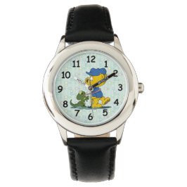 Ferald und die Baby Lizard Kids Armbanduhr