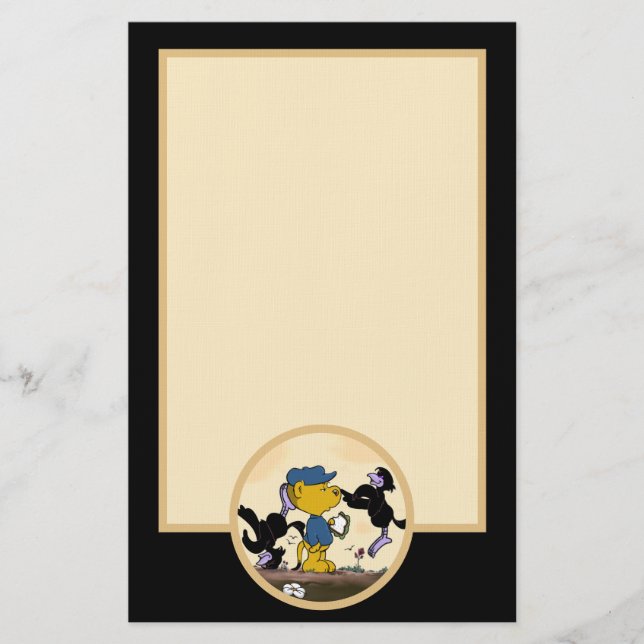 Ferald und die Pesky Crows Stationery Briefpapier (Vorderseite)