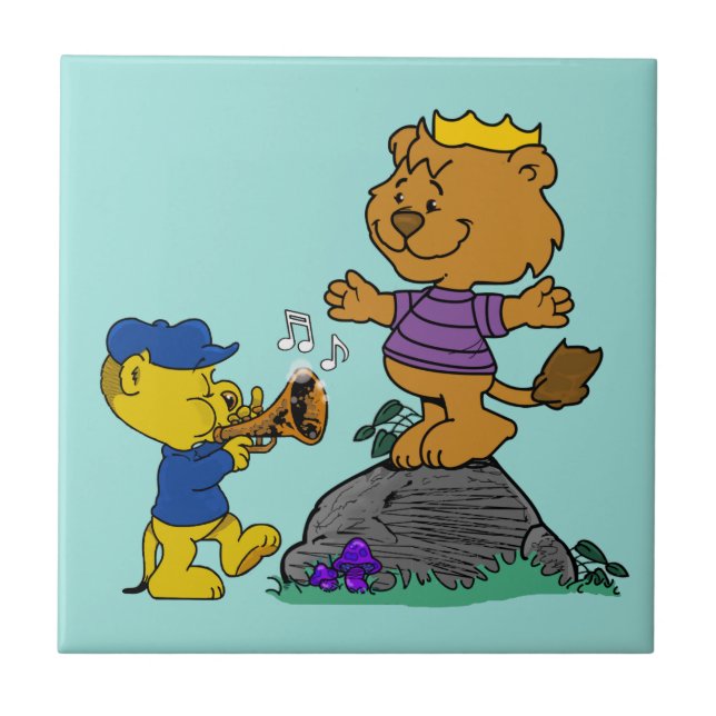 Ferald und Kingston Fliese (Vorderseite)