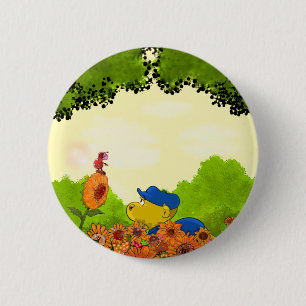 Ferald und Mizz Ladybug Button