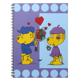 Ferald und Sahsha Ferret Notebook Notizblock