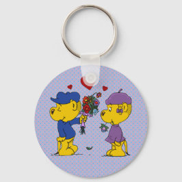 Ferald und Sahsha Ferret Schlüsselanhänger