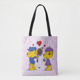 Ferald und Sahsha Ferret Tote Bag Tasche