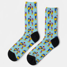 Ferald und Sahsha Frett Socken