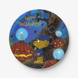 Ferald und The Rotten Pumpkins | HALLOWEEN-PARTY Pappteller