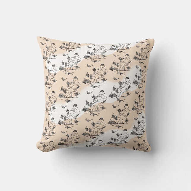 Ferald unter den Herbstleaves Kissen (Vorderseite)