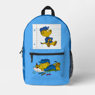 Ferald Zeichnend Backpack Bedruckter Rucksack