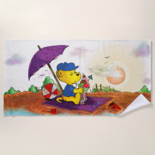 Ferald's Ice-Cream Beach Delight Strandtuch