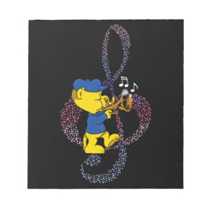 Ferald's Musical Rumpus! Notepad Notizblock