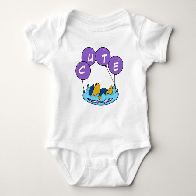 Ferald's Pillow Balloons Baby Strampler (Vorderseite)