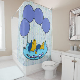 Ferald's Pillow Balloons Duschvorhang