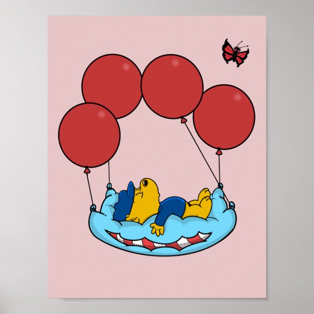 Ferald's Pillow Balloons Poster (Vorne)