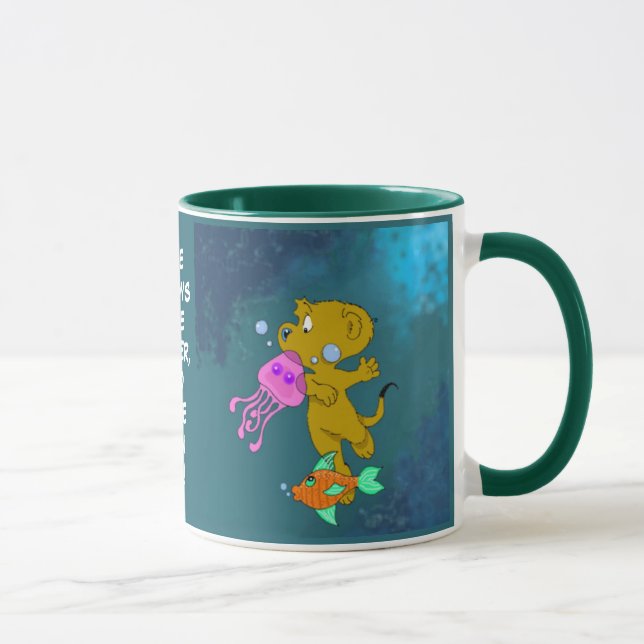 Ferald's Swim-Tasse Tasse (Rechts)