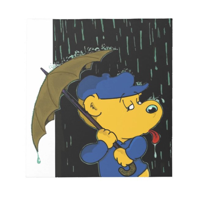 Ferald's Taste of Rain Notepad Notizblock (Vorderseite)