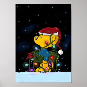 Feralds Weihnachtskranz Poster