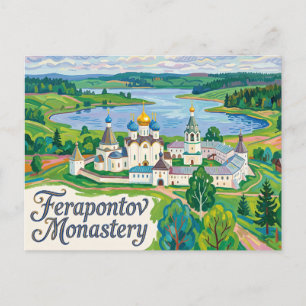 Ferapontow-Kloster Russland Postkarte