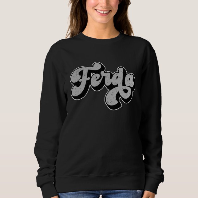 Ferda Funny Hockey Slang Canada Quotes For the Boy Sweatshirt (Vorderseite)