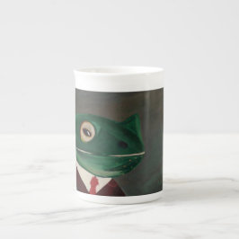 Ferdinand-Frosch-Knochen-China-Tasse Prozellantasse