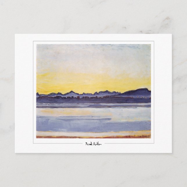 Ferdinand Hodler #102 - Fine Art Postcard Postkarte (Vorderseite)
