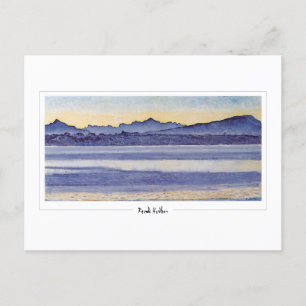 Ferdinand Hodler #166 - Fine Art Postcard Postkarte