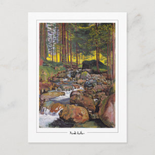 Ferdinand Hodler #24 - Carte postale d'art fin