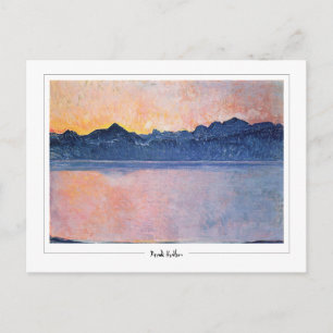 Ferdinand Hodler #50 - Carte postale d'art fin