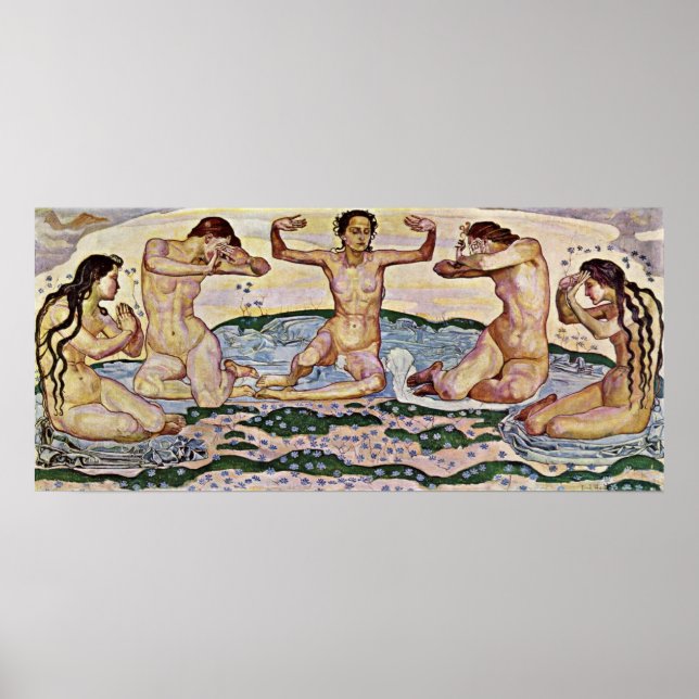 Ferdinand Hodler - Der Tag Poster (Vorne)