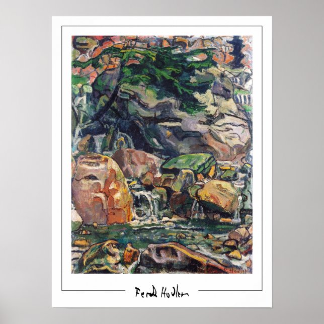 Ferdinand Hodler Zedign Art Poster #1 (Vorne)