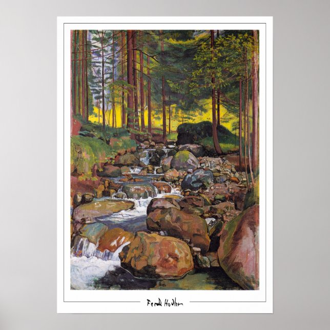Ferdinand Hodler Zedign Art Poster #24 (Vorne)