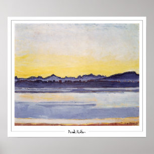 Ferdinand Hodler Zedign Kunstposter #102 Poster